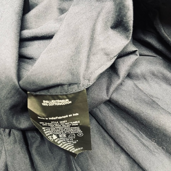 Tory Burch embroidered mini dress size 4 navy blue - Picture 11 of 11